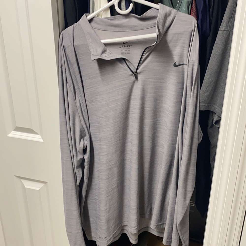 Nike  DRI-FIT zip V neck 4xLT
